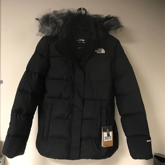 The North Face Womens LARGE Gotham Down Insulated Jacket, Black - Picture 2 of 6